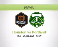 Pronóstico Houston Portland (20 septiembre 2025)
