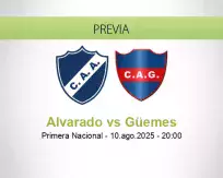 Pronóstico Alvarado Güemes (10 agosto 2025)