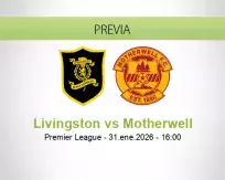 Pronóstico Livingston Motherwell (31 enero 2026)