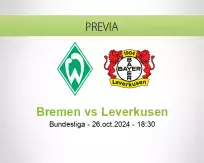 Pronóstico Bremen Leverkusen (26 octubre 2024)