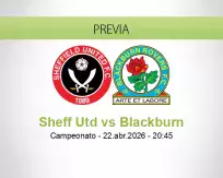 Pronóstico Sheff Utd Blackburn (22 abril 2026)