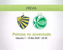 Pronóstico Pelotas Juventude (15 febrero 2025)