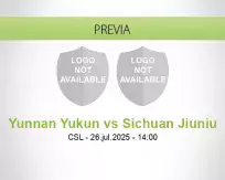 Pronóstico Yunnan Yukun Sichuan Jiuniu (26 julio 2025)