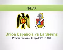 Pronóstico Unión Española La Serena (02 agosto 2025)