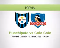 Pronóstico Huachipato Colo Colo (02 marzo 2025)