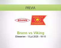 Pronóstico Brann Viking (13 julio 2025)