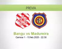 Pronóstico Bangu Madureira (15 febrero 2025)