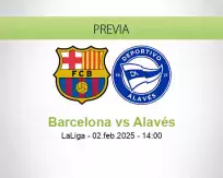 Barcelona vs Alavés