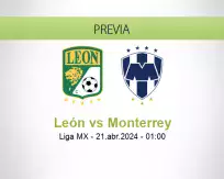 Pronóstico León Monterrey (20 abril 2024)