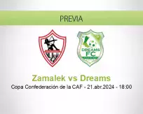 Pronóstico Zamalek Dreams (21 abril 2024)