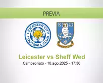 Pronóstico Leicester Sheff Wed (10 agosto 2025)