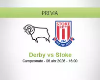 Pronóstico Derby Stoke (06 abril 2026)