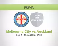 Pronóstico Melbourne City Auckland (15 diciembre 2024)