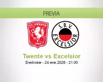 Pronóstico Twente Excelsior (24 enero 2026)