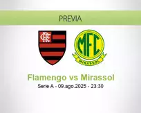Pronóstico Flamengo Mirassol (09 agosto 2025)