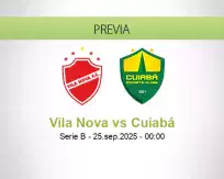 Pronóstico Vila Nova Cuiabá (24 septiembre 2025)