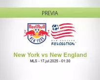 Pronóstico New York New England (16 julio 2025)