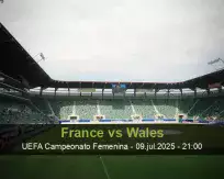 Pronóstico France Wales (09 julio 2025)