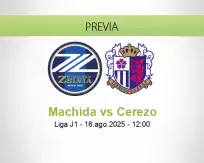 Pronóstico Machida Cerezo (16 agosto 2025)