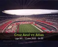 Pronóstico Cruz Azul Atlas (11 enero 2025)