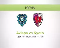 Pronóstico Avispa Kyoto (21 julio 2025)