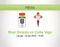 Pronóstico Real Oviedo Celta Vigo (20 diciembre 2025)