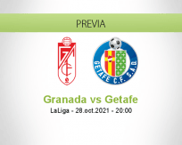 Pronóstico Granada Getafe (28 octubre 2021)