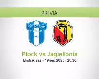 Pronóstico Płock Jagiellonia (19 septiembre 2025)