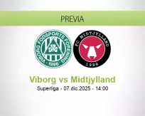 Pronóstico Viborg Midtjylland (07 diciembre 2025)