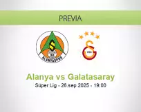 Pronóstico Alanya Galatasaray (26 septiembre 2025)