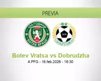Botev Vratsa vs Dobrudzha