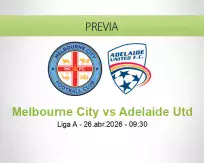 Pronóstico Melbourne City Adelaide Utd (26 abril 2026)