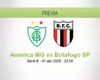 América MG vs Botafogo SP