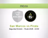 San Marcos vs Pirata
