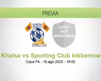 Pronóstico Khalsa Sporting Club Inkberrow (16 agosto 2025)