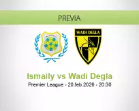 Pronóstico Ismaily Wadi Degla (20 febrero 2026)