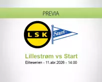 Pronóstico Lillestrøm Start (11 abril 2026)