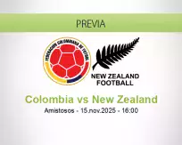 Colombia vs New Zealand