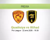 Quadisiya vs Ittihad