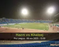 Hazm vs Khaleej