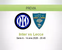 Inter vs Lecce