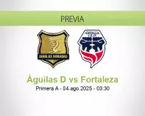 Pronóstico Águilas D Fortaleza (03 agosto 2025)