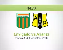 Pronóstico Envigado Alianza (20 septiembre 2025)