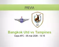 Bangkok Utd vs Tampines