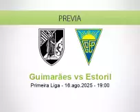 Pronóstico Guimarães Estoril (16 agosto 2025)