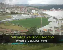 Pronóstico Patriotas Real Soacha (21 julio 2025)