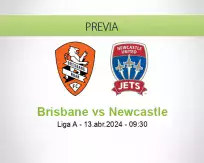 Pronóstico Brisbane Newcastle (13 abril 2024)