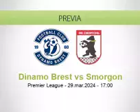 Pronóstico Dinamo Brest Smorgon (29 marzo 2024)