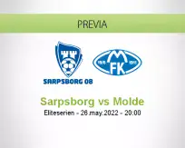 Pronóstico Sarpsborg Molde (26 mayo 2022)