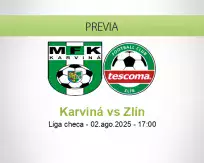 Pronóstico Karviná Zlín (02 agosto 2025)
